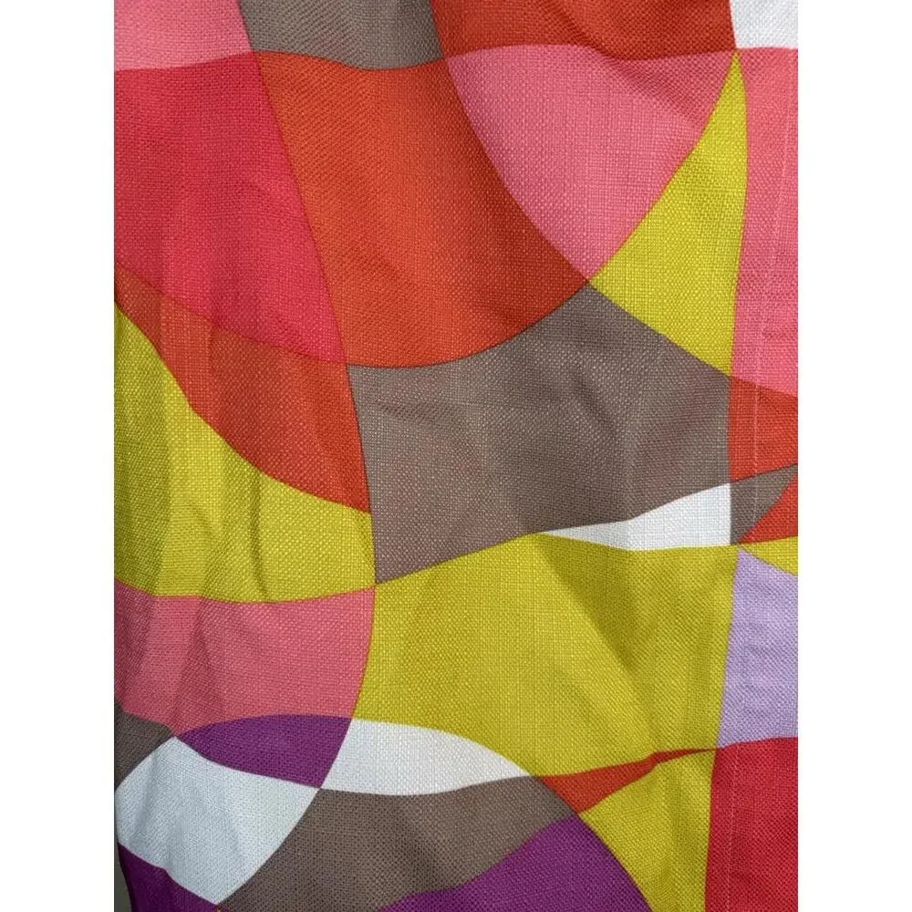 JM Studio‎ By John Meyer Sz 14 Color Block Skirt Geometric Colorful Retro